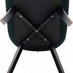 EUGAD Esszimmerstuhl (1 Stück), Wohnzimmerstuhl mit Rückenlehne, Polsterstuhl Küchenstuhl Weich Samt und Holz für ESS- und Wohnzimmer Dunkelgrau Dunkelgrün, Rosa, Schwarz -Eugad Möbel Einkaufen a5a1826e b025 5080 bab2 78a46eb7d1c5