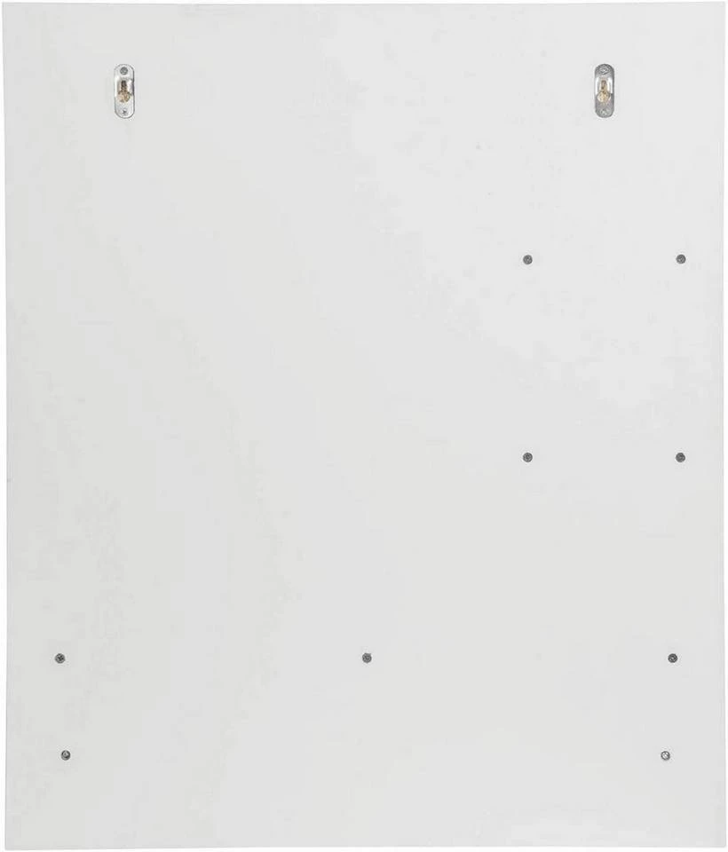 EUGAD Spiegelschrank Hängeschrank mit 3 Ablagen Weiß 6 EUGAD Spiegelschrank Hängeschrank mit 3 Ablagen Weiß – Bild 6