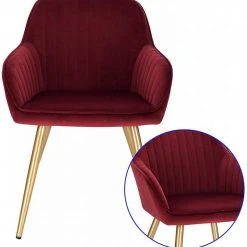 EUGAD Polsterstuhl (Set, 1 Stück), Esszimmerstuhl Küchenstuhl Samt, mit goldener Metallbeinen Blau, Bordeaux, Dunkelgrau, Dunkelgrün, Hellgrau, Rosa, Schwarz 80 EUGAD Polsterstuhl (Set, 1 Stück), Esszimmerstuhl Küchenstuhl Samt, mit goldener Metallbeinen Blau, Bordeaux, Dunkelgrau, Dunkelgrün, Hellgrau, Rosa, Schwarz -Eugad Möbel Einkaufen ab0634cb d8cc 5778 b531 35e59af398d0