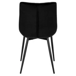 EUGAD Esszimmerstuhl (2 Stück), Küchenstuhl, Polsterstuhl Stuhl,Wohnzimmerstuhl ohne Armlehne, Metallbeine, Samt, Hellgrau Dunkelgrau, Schwarz -Eugad Möbel Einkaufen ab38c8cc 2ce6 41cf 9ebe 9f2783a62642