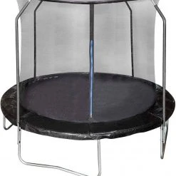 EUGAD Gartentrampolin, (1), Trampolin 244 cm mit Sicherheitsnetz Schwarz
