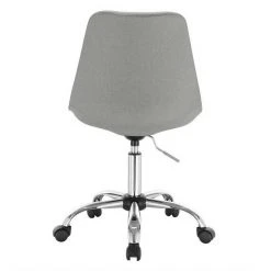 EUGAD Schreibtischstuhl, Arbeitshocker, Stoffbezug, 360° drehbar, Dunkelgrau Duneklgrau, Hellgrau -Eugad Möbel Einkaufen b30599fe c41f 50f3 aaa6 8528a36bb23c