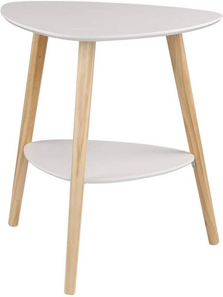 EUGAD Beistelltisch (1-St), Sofatisch Couchtisch Nachttisch Nachtkommode Nachtschrank Kaffeetisch mit 2 Ablagefäche Holzbeine MDF 50x40x55cm Weiß 6 EUGAD Beistelltisch (1-St), Sofatisch Couchtisch Nachttisch Nachtkommode Nachtschrank Kaffeetisch mit 2 Ablagefäche Holzbeine MDF 50x40x55cm Weiß – Bild 6