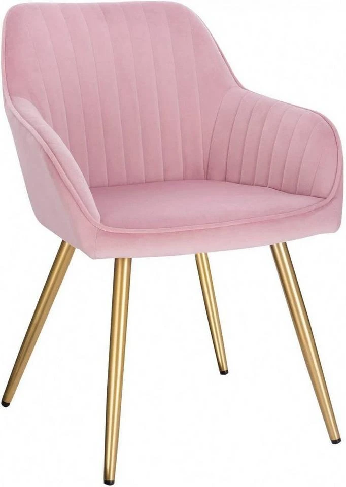 EUGAD Polsterstuhl (Set, 1 Stück), Esszimmerstuhl Küchenstuhl Samt, mit goldener Metallbeinen Blau, Bordeaux, Dunkelgrau, Dunkelgrün, Hellgrau, Rosa, Schwarz 48 EUGAD Polsterstuhl (Set, 1 Stück), Esszimmerstuhl Küchenstuhl Samt, mit goldener Metallbeinen Blau, Bordeaux, Dunkelgrau, Dunkelgrün, Hellgrau, Rosa, Schwarz – Bild 48