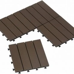 EUGAD WPC-Fliesen, 22 Stück WPC Terrassenfliesen in T-Form 30x30cm Dunkelgrau Anthrazit, Braun, Hellgrau 49 EUGAD WPC-Fliesen, 22 Stück WPC Terrassenfliesen in T-Form 30x30cm Dunkelgrau Anthrazit, Braun, Hellgrau -Eugad Möbel Einkaufen b7f18c19 54ca 5844 874f 60f66ec3641a