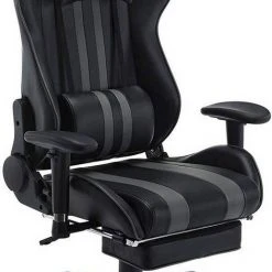 EUGAD Gaming-Stuhl (1 Stück), mit Fußstütze Racing Stuhl Drehstuhl Bürostuhl Schreibtischstuhl PC Stuhl mit Wippfunktion Höhenverstellbar Kunstleder Weiß Grau, Rot, Weiß 40 EUGAD Gaming-Stuhl (1 Stück), mit Fußstütze Racing Stuhl Drehstuhl Bürostuhl Schreibtischstuhl PC Stuhl mit Wippfunktion Höhenverstellbar Kunstleder Weiß Grau, Rot, Weiß -Eugad Möbel Einkaufen bad7ab13 739b 4ce7 8d21 a251a41bb5b0