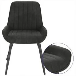 EUGAD Esszimmerstuhl, Polsterstuhl 2er-Set,Sitzfläche aus Stoffbezug Anthrazit, Dunkelbraun, Dunkelgrau 36 EUGAD Esszimmerstuhl, Polsterstuhl 2er-Set,Sitzfläche aus Stoffbezug Anthrazit, Dunkelbraun, Dunkelgrau -Eugad Möbel Einkaufen baf19c16 8e0f 5d3e 9fb6 ff836c21071d