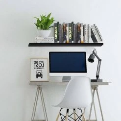 EUGAD Wandregal, 3er-Set Wandregal in verschiedenen Farben & Größen Weiß Schwarz, Wei&szlig; -Eugad Möbel Einkaufen bd90472f 942d 46b0 9131 179650c071eb