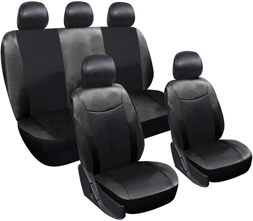 EUGAD Autositzbezug »0002QCZT«, Sitzbezüge Schonbezug Sitzschoner schwarz 1 EUGAD Autositzbezug »0002QCZT«, Sitzbezüge Schonbezug Sitzschoner schwarz