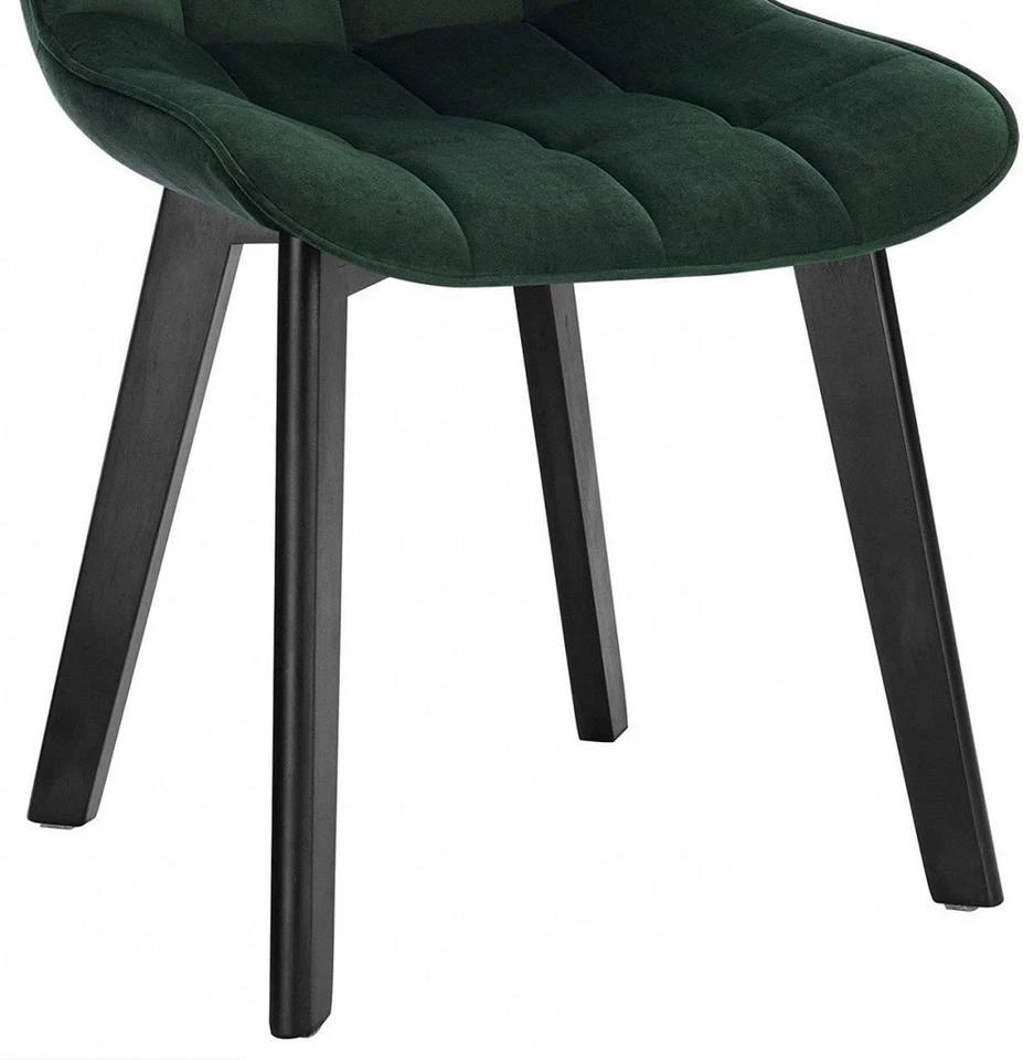 EUGAD Esszimmerstuhl (2 Stück), Wohnzimmerstuhl mit Rückenlehne, Polsterstuhl Küchenstuhl Weich Samt und Holz für ESS- und Wohnzimmer Schwarz Dunkelgrau, Dunkelgrün, Rosa 27 EUGAD Esszimmerstuhl (2 Stück), Wohnzimmerstuhl mit Rückenlehne, Polsterstuhl Küchenstuhl Weich Samt und Holz für ESS- und Wohnzimmer Schwarz Dunkelgrau, Dunkelgrün, Rosa – Bild 27