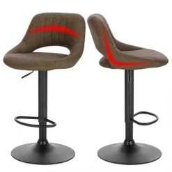 EUGAD Barhocker, 4er-Set Tresenhocker aus Kunstleder Gestell aus Stahl Dunkelbraun Anthrazit, Grau 44 EUGAD Barhocker, 4er-Set Tresenhocker aus Kunstleder Gestell aus Stahl Dunkelbraun Anthrazit, Grau -Eugad Möbel Einkaufen c1c172e0 6d08 5aee b8ea a53f95c314bf