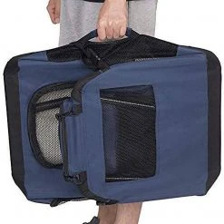 EUGAD Tiertransporttasche, Hundebox faltbar Hundetransportbox Blau -Eugad Möbel Einkaufen c3cf4de1 07e4 4c6c 8fd2 029fd06b2595
