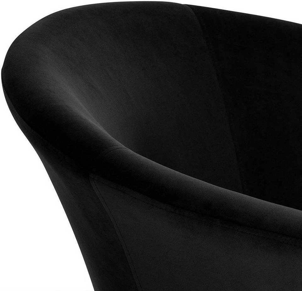 EUGAD Esszimmerstuhl, mit Armlehne, Retro Design, Samt, Metall Dunkelgrau Hellgrau, Schwarz 13 EUGAD Esszimmerstuhl, mit Armlehne, Retro Design, Samt, Metall Dunkelgrau Hellgrau, Schwarz – Bild 13