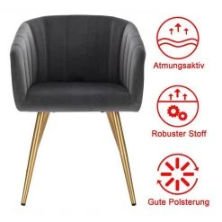 EUGAD Esszimmerstuhl (4 Stück), 4er-Set Esszimmerstuhl Polsterstuhl aus Samt Dunkelgrün Dunkelgrau, Dunkelgrün, Rosa, Schwarz 67 EUGAD Esszimmerstuhl (4 Stück), 4er-Set Esszimmerstuhl Polsterstuhl aus Samt Dunkelgrün Dunkelgrau, Dunkelgrün, Rosa, Schwarz -Eugad Möbel Einkaufen c8090769 84f1 4e0a 8d56 648566aaf5a0