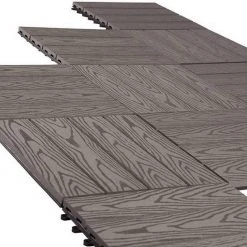 EUGAD WPC-Fliesen, WPC Fliesen Klickfliesen in Holzoptik 22 Stücke für 2m² Hellgrau Anthrazit, Braun, Coffee 57 EUGAD WPC-Fliesen, WPC Fliesen Klickfliesen in Holzoptik 22 Stücke für 2m² Hellgrau Anthrazit, Braun, Coffee -Eugad Möbel Einkaufen c81f8d90 27ac 5f07 8e86 7f99d75fc40e