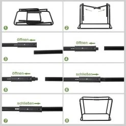 EUGAD Tiertransporttasche, Hundebox faltbar Hundetransportbox Auto Transportbox Reisebox Katzenbox Grau -Eugad Möbel Einkaufen cdf193e8 2181 4dfa 8922 b2b47607f2a0
