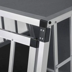 EUGAD Tiertransportbox, Hundetransportbox Alu Hundebox Reisebox Autobox für große Hunde Husky Samojede Weimaraner Border Collie Chow-Chow Shetland Sheepdog 85x65x69 cm Silber Grau 19 EUGAD Tiertransportbox, Hundetransportbox Alu Hundebox Reisebox Autobox für große Hunde Husky Samojede Weimaraner Border Collie Chow-Chow Shetland Sheepdog 85x65x69 cm Silber Grau -Eugad Möbel Einkaufen ce8d4b4f e6a9 550d afdd fe2ed137673e