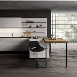 EUGAD Barhocker (6 St), Barstuhl Barsessel Sessel Loungesessel höhenverstellbar Clubsessel Cocktailsessel Drehsessel Samt Sitzhöhe 40–55 cm Rosa Dunkelgrau, Schwarz -Eugad Möbel Einkaufen d52ef8bd d039 43d0 a61b ec9b089b0775