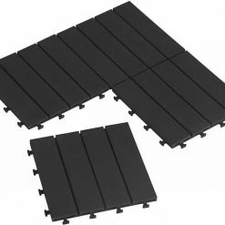 EUGAD WPC-Fliesen, 22 Stück WPC Terrassenfliesen in T-Form 30x30cm Dunkelgrau Anthrazit, Braun, Hellgrau 35 EUGAD WPC-Fliesen, 22 Stück WPC Terrassenfliesen in T-Form 30x30cm Dunkelgrau Anthrazit, Braun, Hellgrau -Eugad Möbel Einkaufen d5422f23 89dc 52b9 a368 b8fc6b49d705