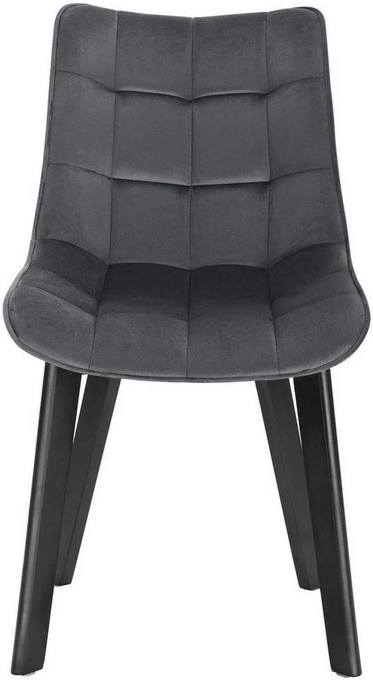 EUGAD Esszimmerstuhl (2 Stück), Wohnzimmerstuhl mit Rückenlehne, Polsterstuhl Küchenstuhl Weich Samt und Holz für ESS- und Wohnzimmer Schwarz Dunkelgrau, Dunkelgrün, Rosa 13 EUGAD Esszimmerstuhl (2 Stück), Wohnzimmerstuhl mit Rückenlehne, Polsterstuhl Küchenstuhl Weich Samt und Holz für ESS- und Wohnzimmer Schwarz Dunkelgrau, Dunkelgrün, Rosa – Bild 13