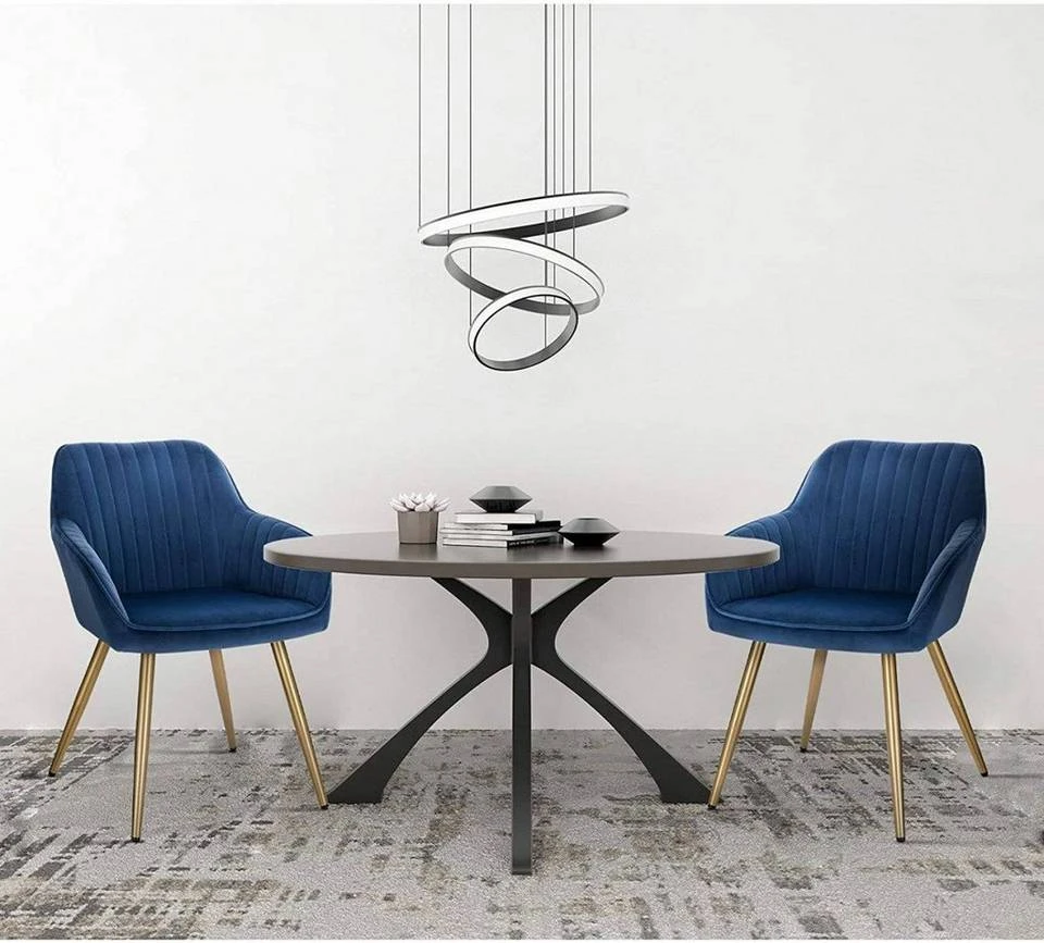 EUGAD Polsterstuhl (Set, 1 Stück), Esszimmerstuhl Küchenstuhl Samt, mit goldener Metallbeinen Blau, Bordeaux, Dunkelgrau, Dunkelgrün, Hellgrau, Rosa, Schwarz 10 EUGAD Polsterstuhl (Set, 1 Stück), Esszimmerstuhl Küchenstuhl Samt, mit goldener Metallbeinen Blau, Bordeaux, Dunkelgrau, Dunkelgrün, Hellgrau, Rosa, Schwarz – Bild 10