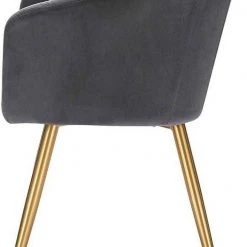 EUGAD Esszimmerstuhl, mit Rückenlehne Samt Gestell aus Stahl,Gold Beine Dunkelgrün Dunkelgrau, Dunkelgrün, Rosa, Schwarz -Eugad Möbel Einkaufen d9187efb 019a 5526 a4d8 bd2cf5952c35