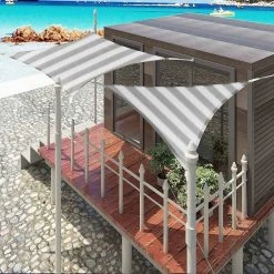 EUGAD Sonnensegel »0192ZYF«, Sonnenschutz HDPE Wasserdurchlässig UV-Schutz -Eugad Möbel Einkaufen d95be1d2 eb46 5302 b134 6c9540e5d4d7