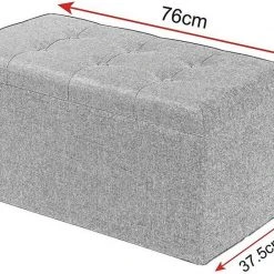 EUGAD Sitzhocker, Fußhocker Sitzbank mit Stauraum Deckel Abnehmbar Leinen Dunkelgrau Beige, Cremeweiß 21 EUGAD Sitzhocker, Fußhocker Sitzbank mit Stauraum Deckel Abnehmbar Leinen Dunkelgrau Beige, Cremeweiß -Eugad Möbel Einkaufen d95ce67c 89aa 501b a669 29d1f9ac6031
