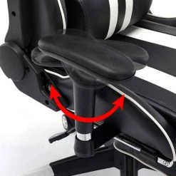 EUGAD Gaming-Stuhl (1 Stück), mit Fußstütze Racing Stuhl Drehstuhl Bürostuhl Schreibtischstuhl PC Stuhl mit Wippfunktion Höhenverstellbar Kunstleder Weiß Grau, Rot, Weiß 31 EUGAD Gaming-Stuhl (1 Stück), mit Fußstütze Racing Stuhl Drehstuhl Bürostuhl Schreibtischstuhl PC Stuhl mit Wippfunktion Höhenverstellbar Kunstleder Weiß Grau, Rot, Weiß -Eugad Möbel Einkaufen d9acb931 cb24 42af b28b f8c004d4ba2b