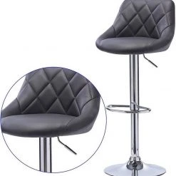 EUGAD Barhocker, 2er-Set Barstühle, höhenverstellbar, 360°drehbar Weiß Bordeaux, Cremewei&szlig;, Grau, Khaki, Rot, Schwarz, Wei&szlig; -Eugad Möbel Einkaufen dd4a2ab3 733b 5f88 8f09 0e7e09045f37