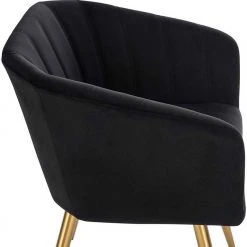 EUGAD Esszimmerstuhl, mit Rückenlehne Samt Gestell aus Stahl,Gold Beine Dunkelgrün Dunkelgrau, Dunkelgrün, Rosa, Schwarz -Eugad Möbel Einkaufen dd6e5c41 55e1 5065 9d42 9a7cf376d28e