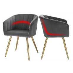 EUGAD Esszimmerstuhl (4 Stück), 4er-Set Esszimmerstuhl Polsterstuhl aus Samt Dunkelgrün Dunkelgrau, Dunkelgrün, Rosa, Schwarz 71 EUGAD Esszimmerstuhl (4 Stück), 4er-Set Esszimmerstuhl Polsterstuhl aus Samt Dunkelgrün Dunkelgrau, Dunkelgrün, Rosa, Schwarz -Eugad Möbel Einkaufen dd86af68 8110 4096 9227 d1ea904ad874