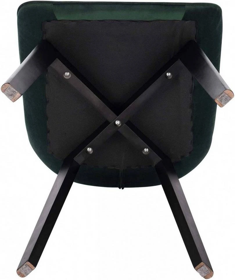 EUGAD Esszimmerstuhl (2 Stück), Wohnzimmerstuhl mit Rückenlehne, Polsterstuhl Küchenstuhl Weich Samt und Holz für ESS- und Wohnzimmer Schwarz Dunkelgrau, Dunkelgrün, Rosa 26 EUGAD Esszimmerstuhl (2 Stück), Wohnzimmerstuhl mit Rückenlehne, Polsterstuhl Küchenstuhl Weich Samt und Holz für ESS- und Wohnzimmer Schwarz Dunkelgrau, Dunkelgrün, Rosa – Bild 26