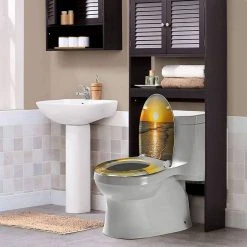 EUGAD WC-Sitz, Toilettendeckel mit Absenkautomatik Sonnenaufgang -Eugad Möbel Einkaufen e195a432 816a 5b9c b2a7 089f5e7cec8e