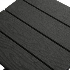 EUGAD WPC-Fliesen, WPC Fliesen Klickfliesen in Holzoptik 11 Stücke für 1m² Grau Anthrazit, Braun, Coffee, Hellgrau -Eugad Möbel Einkaufen e2fc382e 3240 51ad a3c8 ad0798f6faab