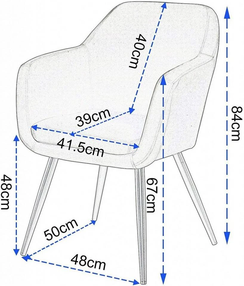 EUGAD Polsterstuhl (1 Stück), Küchenstuhl Samt Stuhl Sessel mit Armlehne, Metallbeine, für Esszimmer Wohnzimmer, Schwarz Dunkelgrau 11 EUGAD Polsterstuhl (1 Stück), Küchenstuhl Samt Stuhl Sessel mit Armlehne, Metallbeine, für Esszimmer Wohnzimmer, Schwarz Dunkelgrau – Bild 11