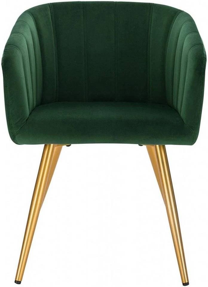 EUGAD Esszimmerstuhl, 6er-Set Esszimmerstuhl Polsterstuhl aus Samt Rosa 4 EUGAD Esszimmerstuhl, 6er-Set Esszimmerstuhl Polsterstuhl aus Samt Rosa – Bild 4