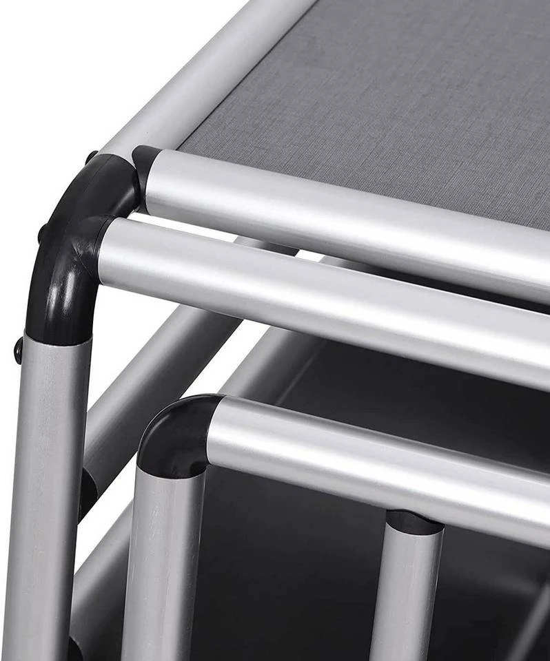 EUGAD Tiertransportbox, Hundetransportbox Alu Hundebox Reisebox Autobox für Husky Samojede Weimaraner Labrador Golden Retriever 90 x 65 x 69 cm XXL Schwarz Grau 8 EUGAD Tiertransportbox, Hundetransportbox Alu Hundebox Reisebox Autobox für Husky Samojede Weimaraner Labrador Golden Retriever 90 x 65 x 69 cm XXL Schwarz Grau – Bild 8