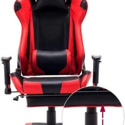 EUGAD Gaming Chair, Bürostuhl Schreibtischstuhl, Kunstleder, mit Ledenkissen Kopfstütze einstellbaren Armlehnen Weiß Grau, Rot, Weiß 37 EUGAD Gaming Chair, Bürostuhl Schreibtischstuhl, Kunstleder, mit Ledenkissen Kopfstütze einstellbaren Armlehnen Weiß Grau, Rot, Weiß -Eugad Möbel Einkaufen efd76ddb 4e4f 5142 b072 7aa956c9e2df