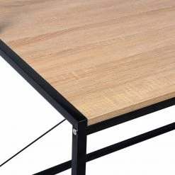 EUGAD Schreibtisch, Bürotisch mit Ablage Holz Stahl 120x64x120cm (BxTxH) Hell Eiche+schwarz Dunkel Buche-Schwarz, Hell Eiche-Schwarz, Hell Eiche-Weiß 21 EUGAD Schreibtisch, Bürotisch mit Ablage Holz Stahl 120x64x120cm (BxTxH) Hell Eiche+schwarz Dunkel Buche-Schwarz, Hell Eiche-Schwarz, Hell Eiche-Weiß -Eugad Möbel Einkaufen f1d9b738 7939 5670 8db4 6812e75b5ac7