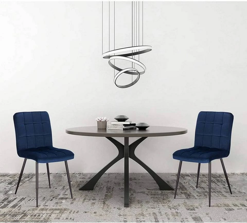 EUGAD Esszimmerstuhl (2 Stück), Polsterstuhl Wohnzimmerstuhl Samtstuhl Sessel mit Rückenlehne, Metallbeine, Sitzfläche aus Samt, Dunkelgrün Blau, Creme, Dunkelgrau, Dunkelgrün, Hellgrau, Rosa 35 EUGAD Esszimmerstuhl (2 Stück), Polsterstuhl Wohnzimmerstuhl Samtstuhl Sessel mit Rückenlehne, Metallbeine, Sitzfläche aus Samt, Dunkelgrün Blau, Creme, Dunkelgrau, Dunkelgrün, Hellgrau, Rosa – Bild 35