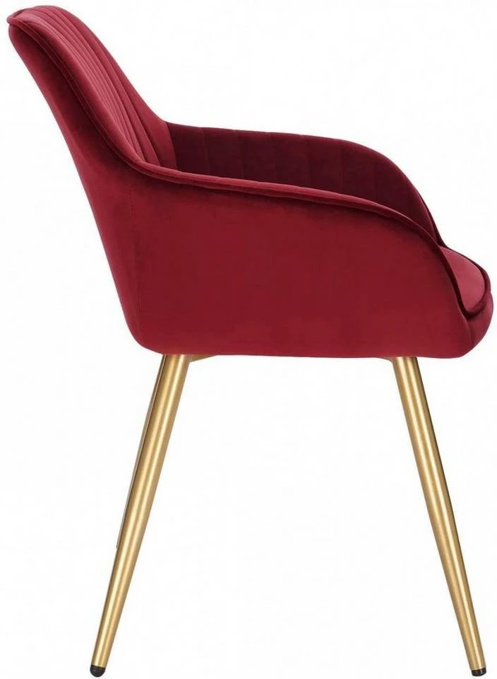 EUGAD Polsterstuhl (Set, 1 Stück), Esszimmerstuhl Küchenstuhl Samt, mit goldener Metallbeinen Blau, Bordeaux, Dunkelgrau, Dunkelgrün, Hellgrau, Rosa, Schwarz 35 EUGAD Polsterstuhl (Set, 1 Stück), Esszimmerstuhl Küchenstuhl Samt, mit goldener Metallbeinen Blau, Bordeaux, Dunkelgrau, Dunkelgrün, Hellgrau, Rosa, Schwarz – Bild 35