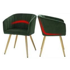 EUGAD Esszimmerstuhl (4 Stück), 4er-Set Esszimmerstuhl Polsterstuhl aus Samt Dunkelgrün Dunkelgrau, Dunkelgrün, Rosa, Schwarz 44 EUGAD Esszimmerstuhl (4 Stück), 4er-Set Esszimmerstuhl Polsterstuhl aus Samt Dunkelgrün Dunkelgrau, Dunkelgrün, Rosa, Schwarz -Eugad Möbel Einkaufen f5d46943 1dc2 406d a804 be63862d1c41