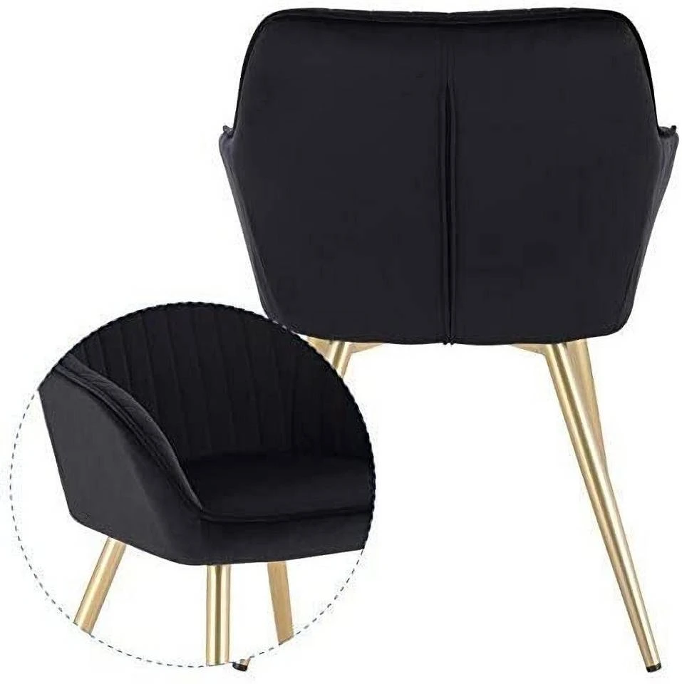 EUGAD Polsterstuhl (Set, 1 Stück), Esszimmerstuhl Küchenstuhl Samt, mit goldener Metallbeinen Blau, Bordeaux, Dunkelgrau, Dunkelgrün, Hellgrau, Rosa, Schwarz 41 EUGAD Polsterstuhl (Set, 1 Stück), Esszimmerstuhl Küchenstuhl Samt, mit goldener Metallbeinen Blau, Bordeaux, Dunkelgrau, Dunkelgrün, Hellgrau, Rosa, Schwarz – Bild 41