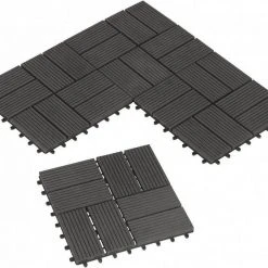 EUGAD WPC-Fliesen, 22 Stück WPC Terrassenfliesen Klickfliesen 30x30cm Coffee Anthrazit, Dunkelgrau, Hellgrau 42 EUGAD WPC-Fliesen, 22 Stück WPC Terrassenfliesen Klickfliesen 30x30cm Coffee Anthrazit, Dunkelgrau, Hellgrau -Eugad Möbel Einkaufen fccfdf76 1691 5705 a5a9 adb02cfb7f13