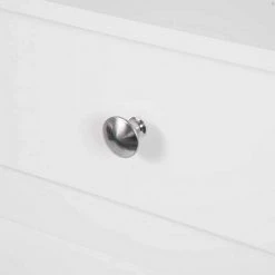 EUGAD Badkommode, Badezimmerschrank, 2 Türen, 1 Schubkasten, mit verstellbare Regalebene, MDF, Weiß -Eugad Möbel Einkaufen fd683cc6 9226 5af9 9358 3e1c4d375170