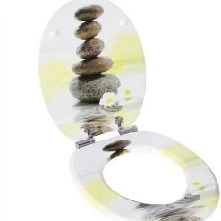 EUGAD WC-Sitz (1-St), Toilettensitz, WC Sitz mit Absenkautomatik, MDF, Holz, Softclose Scharnier Grüne Blätter, Holzfarbe, Lilie, Seestern, Seestern Am Strand, Seestern Sonnenuntergang, Stone, Lila Blume und Stones 85 EUGAD WC-Sitz (1-St), Toilettensitz, WC Sitz mit Absenkautomatik, MDF, Holz, Softclose Scharnier Grüne Blätter, Holzfarbe, Lilie, Seestern, Seestern Am Strand, Seestern Sonnenuntergang, Stone, Lila Blume und Stones -Eugad Möbel Einkaufen ff9c181f 9c31 436d 8b23 c95167c80402